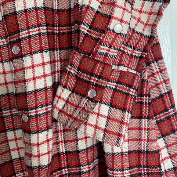 UB | Comfy Long Cotton Flannel Snap Button Up - Picture 5 of 12